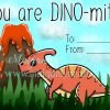 Digital Download Printable Valentines Day Dinosaur Class Cards - Image 4