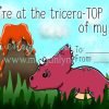 Digital Download Printable Valentines Day Dinosaur Class Cards - Image 5