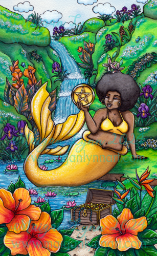 Ace of Paradise - Ace of Pentacles