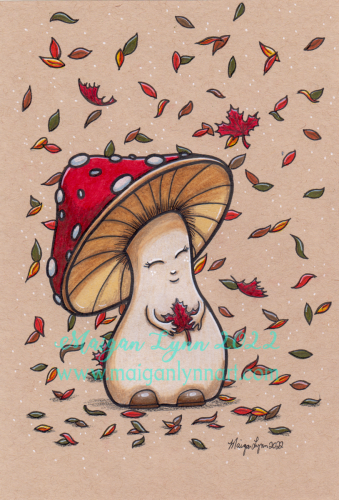 Autumn Wonder - Pencil Drawing