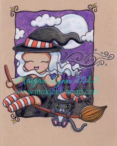 Night Magic - Pencil Drawing