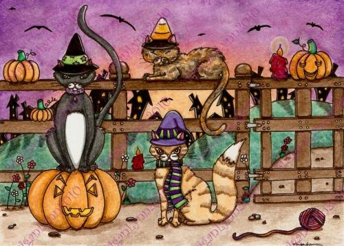 Halloween Kitties