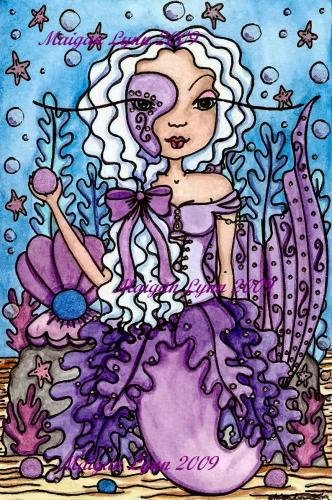 Mermaid Masquerade - Pearl